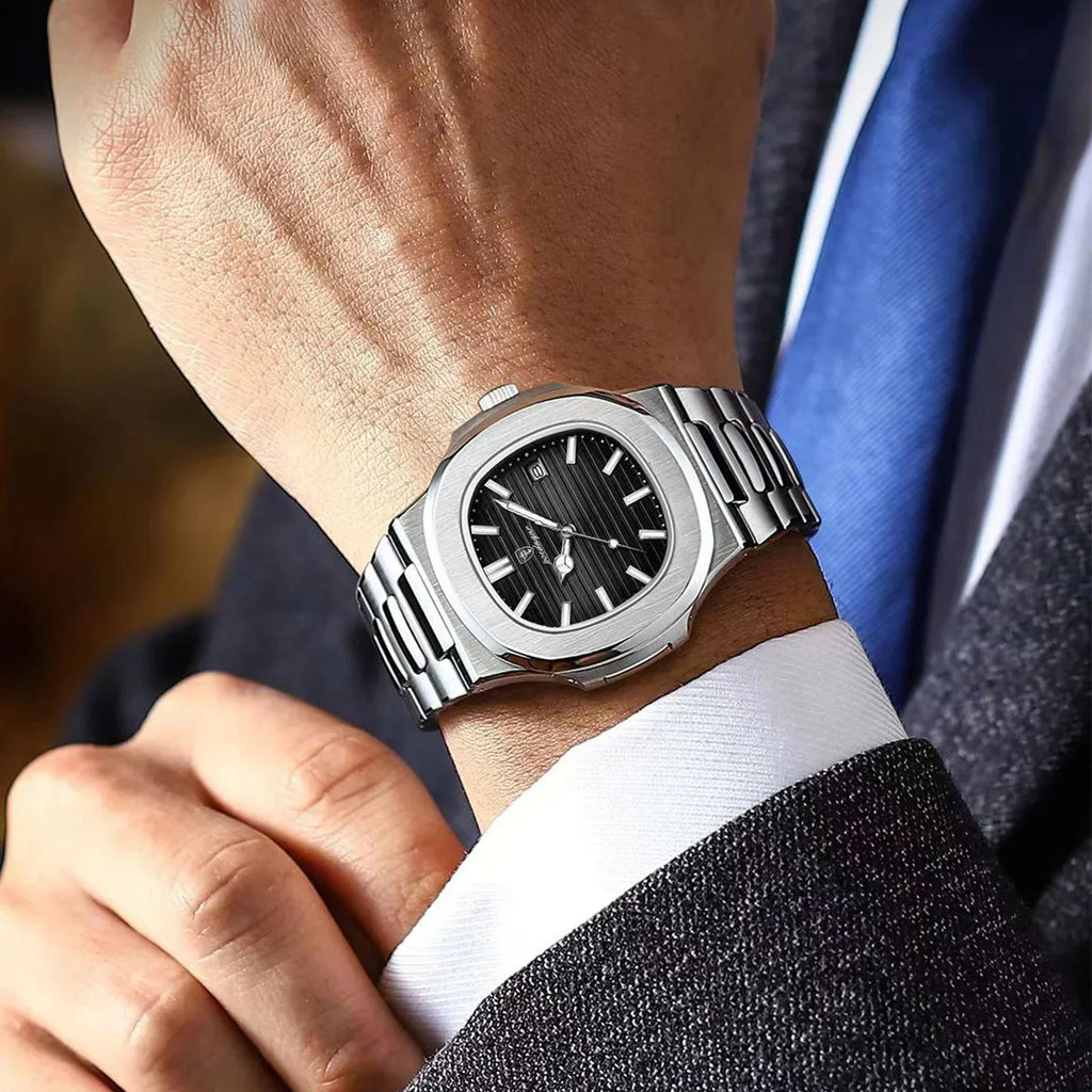 POEDAGAR Top Brand Luxury Man Watch.
