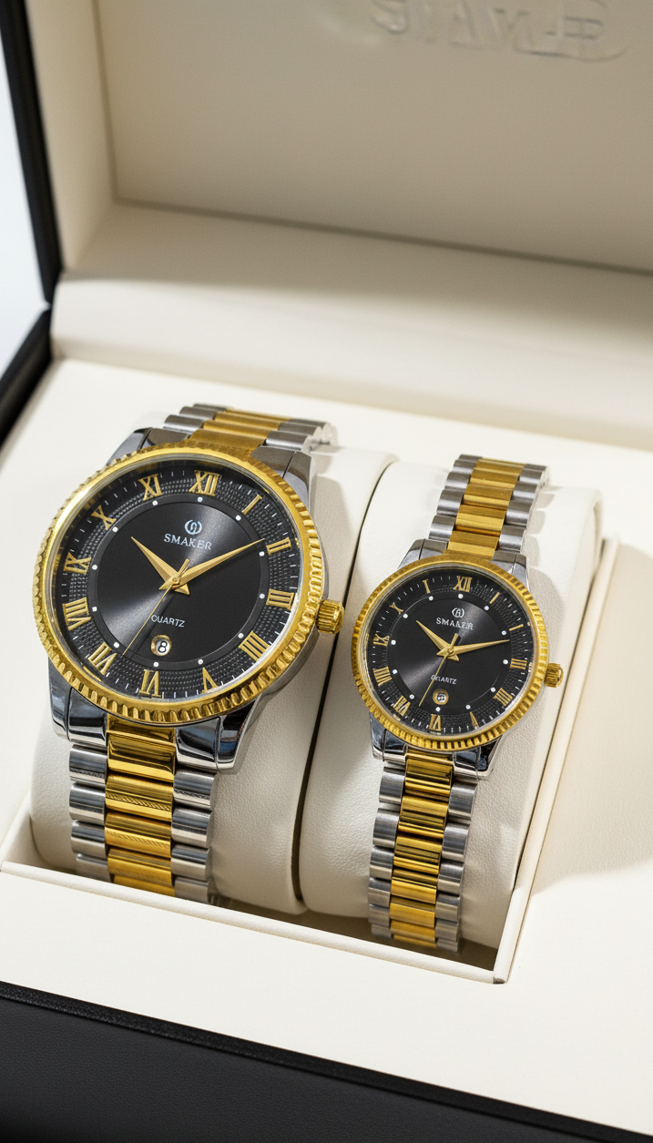 New Smaker Luxury Couple Watch. Special Gift