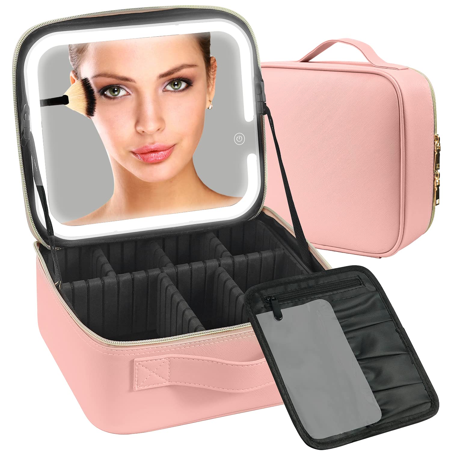 Stylish LED Makeup Bag