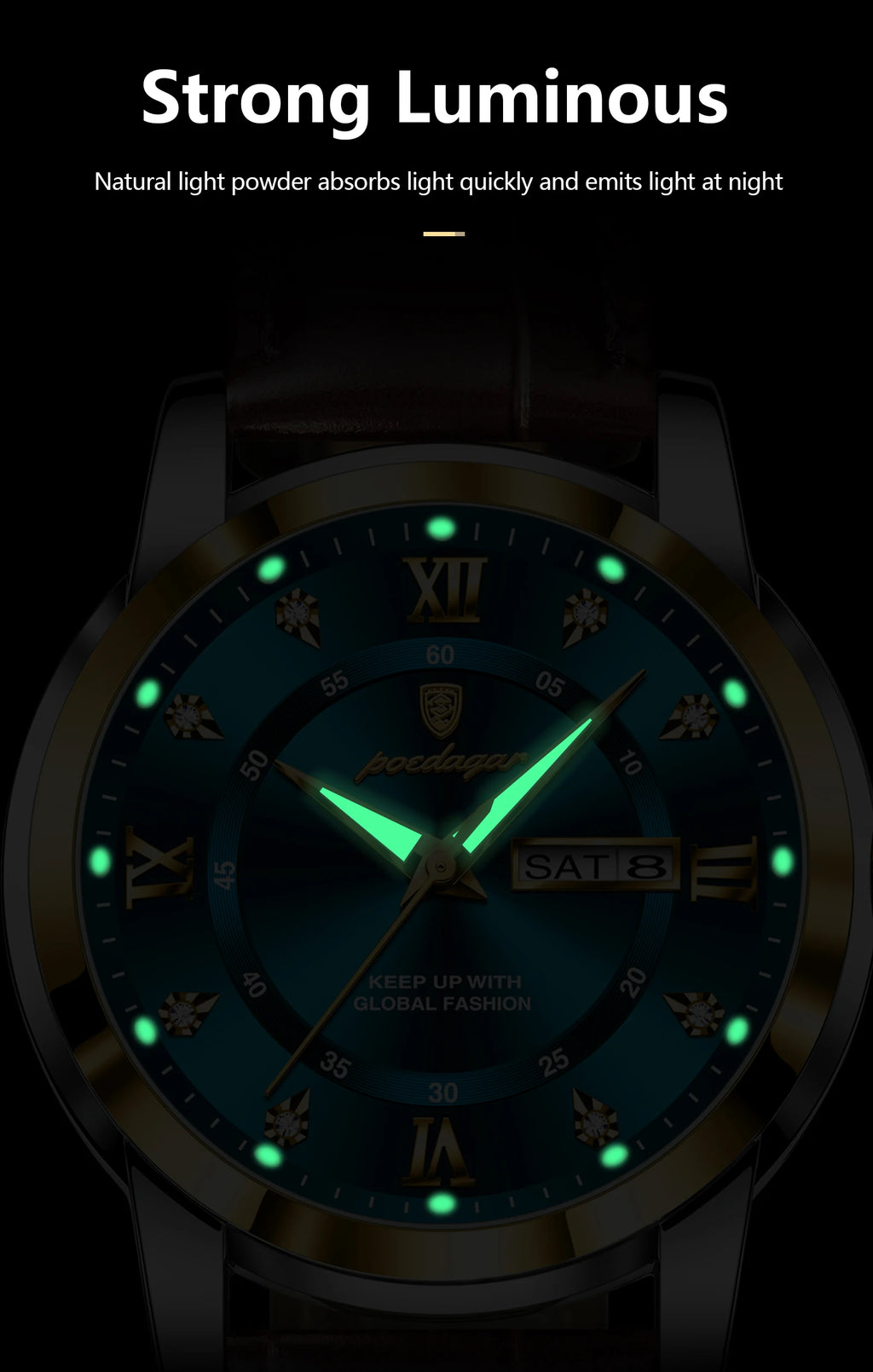 POEDAGAR Watch Men 936 Classic (original).